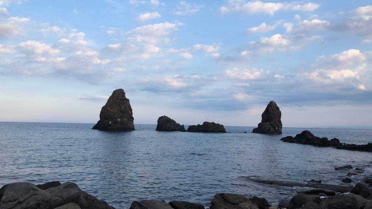 Paradiso Fronte Mare Villa Agnone Bagni Bagian luar foto